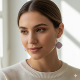 Natural Gemstone Earring