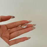 Marquise silver ring