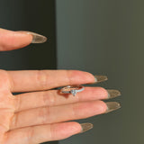 Silver Mesmerizing drop Ring
