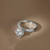 Cz Solitaire Ring for her