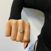 Regal Line Ring