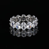 Infinity silver ring