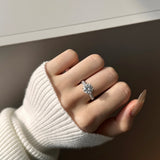 Cz Solitaire Ring for her