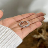 Crystal Veil Ring