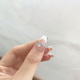 Bow Silver Ring