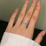Silver Dew Ring