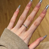 Silver Ivy Ring