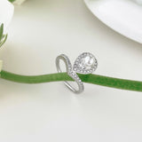 Moon Pearl Silver Ring