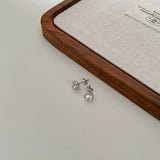 Simple Spark Silver Studs