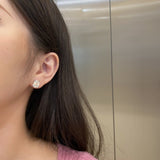 Tiny Twinkle Silver Studs