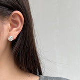 Tiny Twinkle Silver Studs