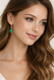 Green Onyx Earring