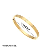 Fashion Bracelet – Stainless Steel with Gold Plating Finish