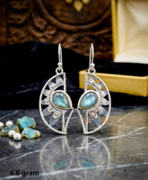 Labradorite Earring – Elegant Iridescent Stone Jewelry