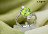 Peridot Ring – Elegant Green Gemstone Jewelry