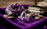 Amethyst Ring – Elegant Purple Stone Jewelry