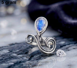Moonstone Ring – Elegant Glowing Gemstone Jewelry