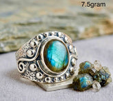 Labradorite Ring – Iridescent Gemstone Fashion Jewelry