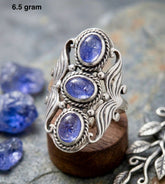 Tanzanite Ring – Stylish Blue Violet Gemstone Jewelry