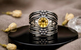 Citrine Ring – Stylish Yellow Gemstone Jewelry