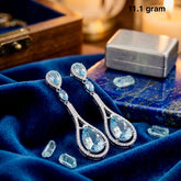Topaz Earring – Elegant Gemstone Jewelry Style
