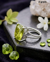 Peridot Ring – Elegant Green Gemstone Jewelry