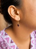 Rubellite Tourmaline Earring – Elegant Pink Red Gemstone Jewelry