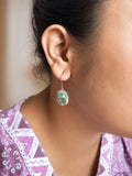 Fluorite Earring – Elegant Colorful Gemstone Jewelry