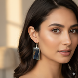 Pietersite Cabochon Earring