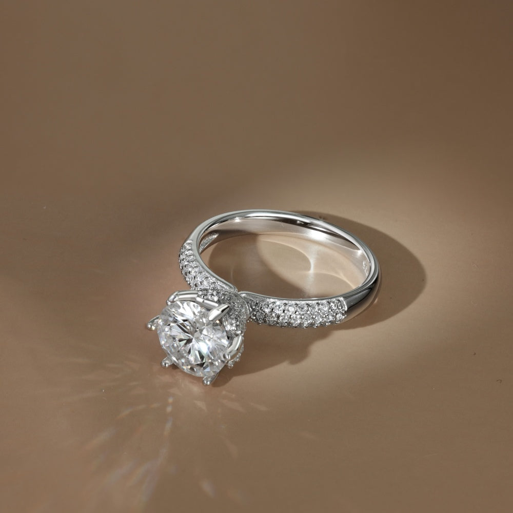 Cz Solitaire  Ring for her