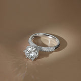 Cz Solitaire  Ring for her