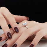Silver Mirage Crest Ring