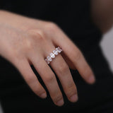 Infinity silver ring