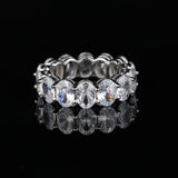Infinity silver ring