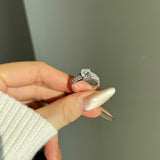 Silver trendsetter ring