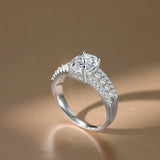 Silver trendsetter ring