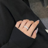 Silver promise ring