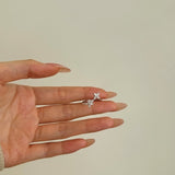 Petal Whisper Silver Ring