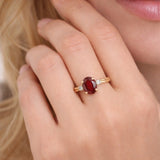 Royal Ruby Glow Ring