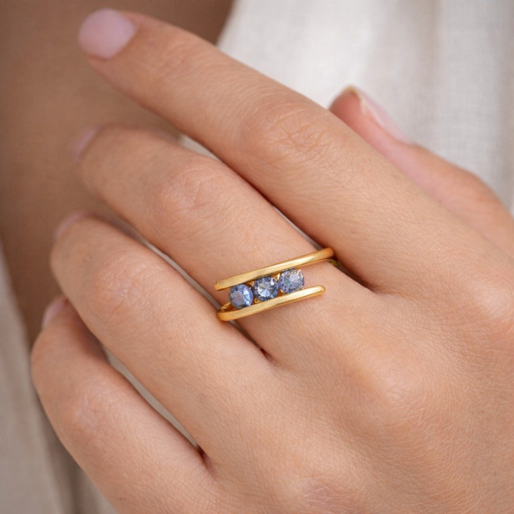 Twilight Tanzanite Ring