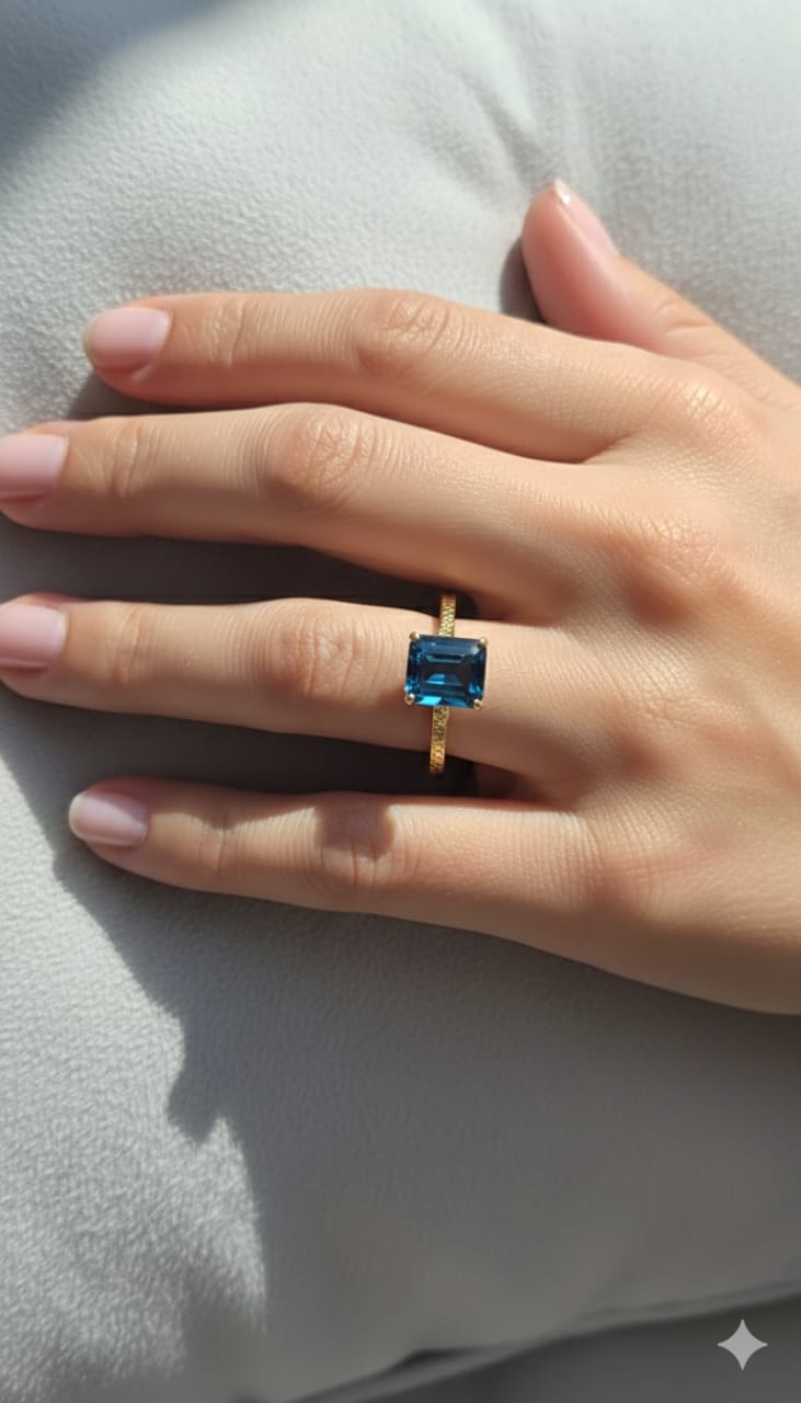 London topaz Ring
