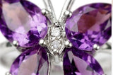 925 Silver Amethyst Ring – Elegant Purple Gemstone Jewelry