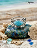 Larimar Ring – Elegant Blue Stone Jewelry