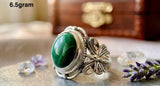 Malachite Ring – Elegant Green Stone Jewelry