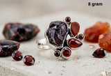 Garnet Ring – Deep Red Gemstone Jewelry
