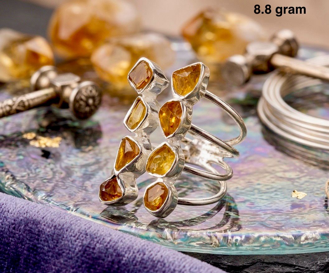 Citrine Ring – Bright Yellow Gemstone Jewelry