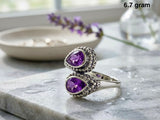 Amethyst Ring – Elegant Violet Gemstone Design
