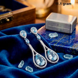 Topaz Earring – Elegant Gemstone Jewelry Style