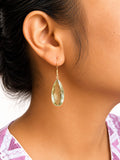 Lemon Quartz Earring – Elegant Yellow Gemstone Jewelry