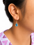 Paraiba Apatite Earring – Vibrant Blue Gemstone Jewelry